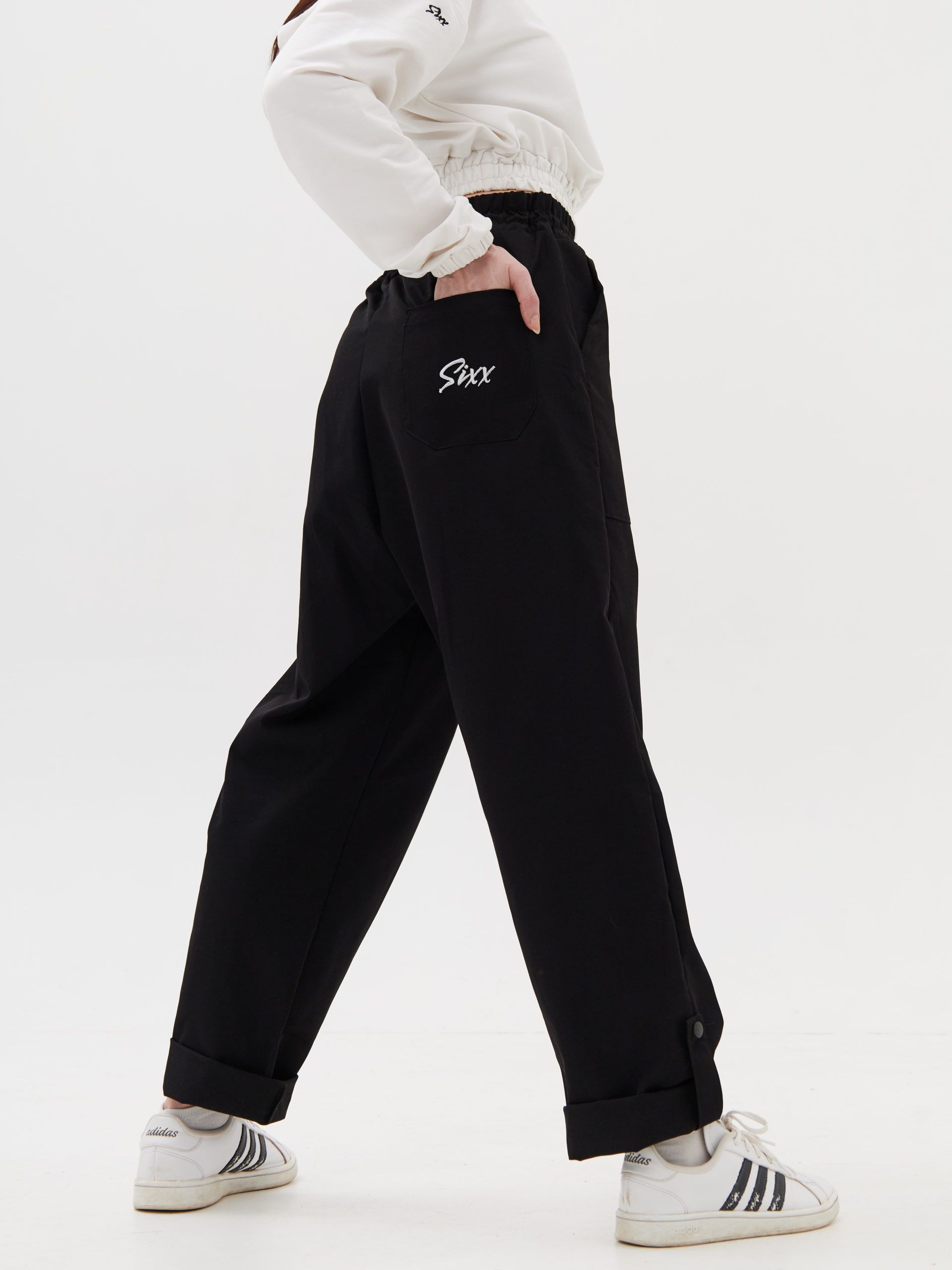 Брюки c заклепкой Joggers — фото 10